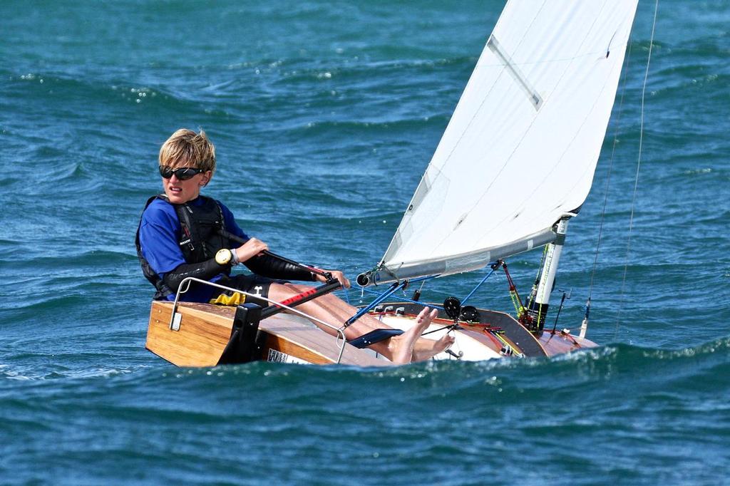 Sam Bacon, winner Tanner Cup,Takapuna BC © Richard Gladwell www.photosport.co.nz